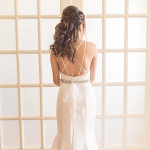 Loretta Gown BHLDN dress size 2
